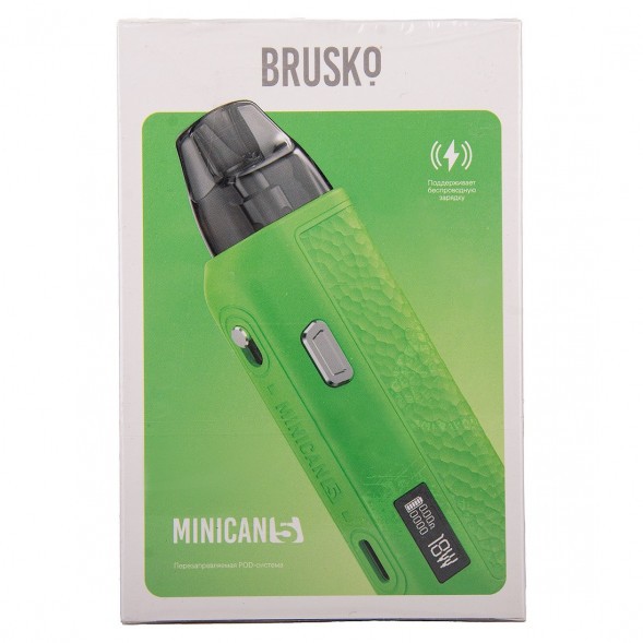 Электронная сигарета Brusko - Minican 5 (Зелёный) купить в Самаре