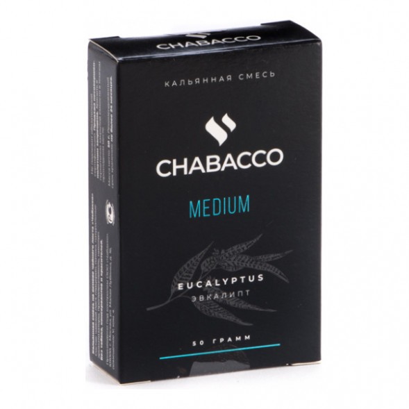 Смесь Chabacco MEDIUM - Eucalyptus (Эвкалипт, 50 грамм) купить в Самаре