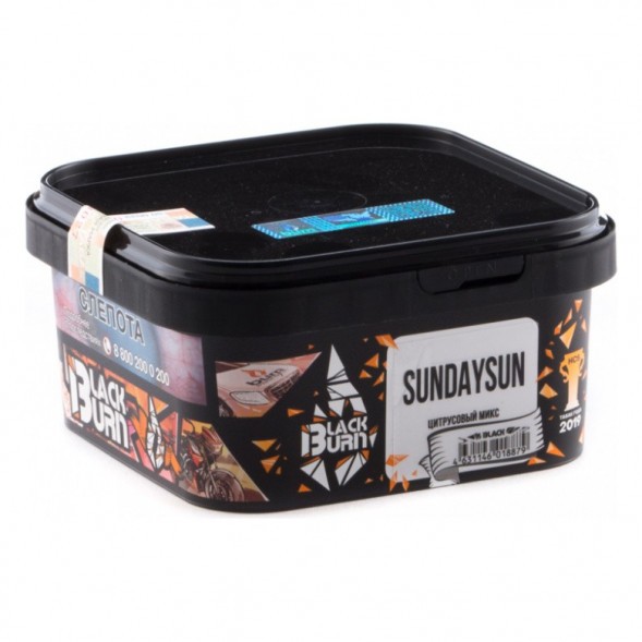 Табак BlackBurn - Sundaysun (Цитрусовый Микс, 200 грамм) купить в Самаре