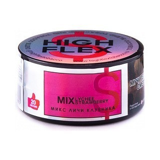 Табак High Flex - Mix Lychee Strawberry (Микс Личи Клубника, 20 грамм) купить в Самаре