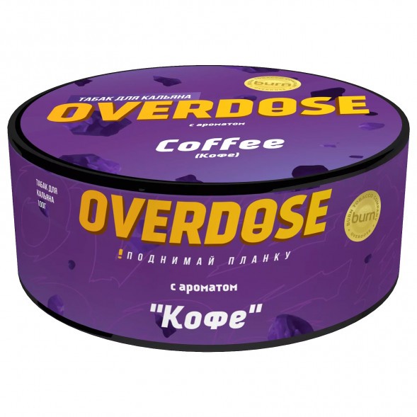 Табак Overdose - Coffee (Кофе, 100 грамм) купить в Самаре