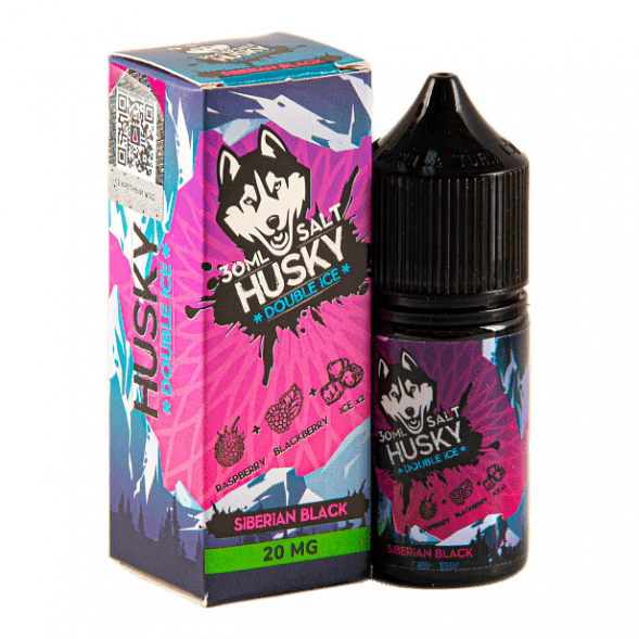 Жидкость Husky Double Ice Salt - Siberian Black (30 мл) купить в Самаре