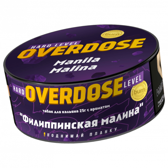 Табак Overdose - Manila Malina (Филиппинская Малина, 25 грамм) купить в Самаре