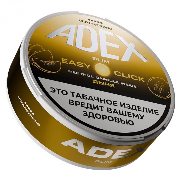 Табак жевательный ADEX ULTRA STRONG SLIM Easy Click - Melon Menthol (Дыня Ментол) купить в Самаре