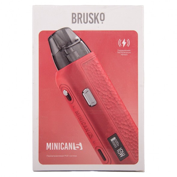 Электронная сигарета Brusko - Minican 5 (Красный) купить в Самаре