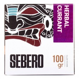 Табак Sebero - Herbal Currant (Ревень и Чёрная Смородина, 100 грамм)