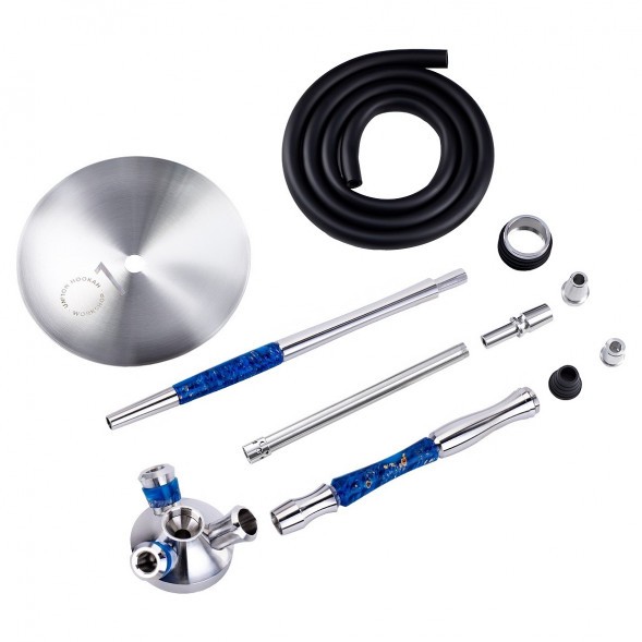 Кальян UNION - Fibonacci Гибрид (Синий, Без Колбы) купить в Самаре