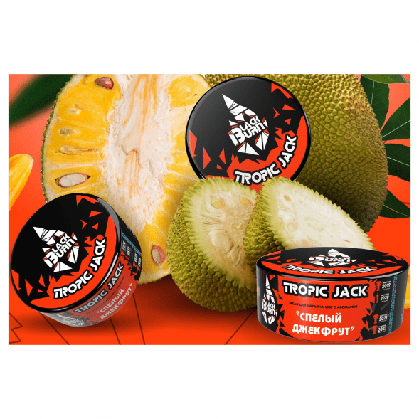 Табак BlackBurn - Tropic Jack (Спелый Джекфрут, 200 грамм) купить в Самаре