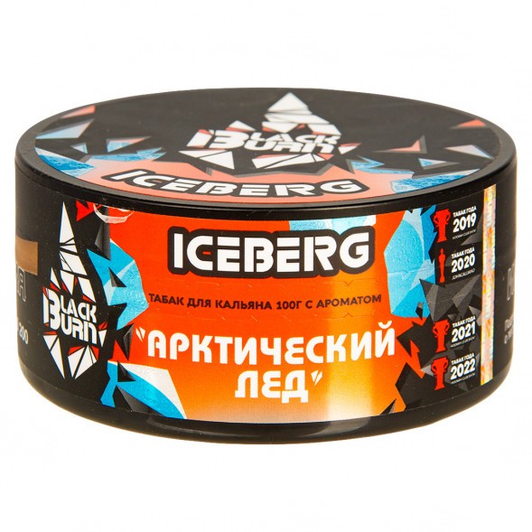 Табак BlackBurn - Iceberg (Арктический Лёд, 100 грамм) купить в Самаре