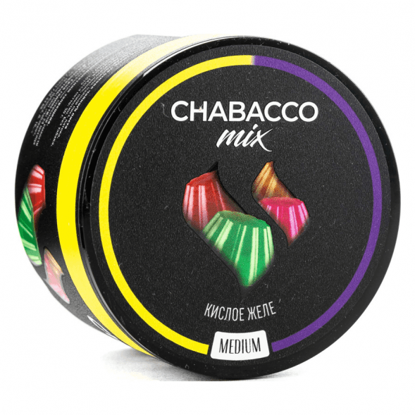 Смесь Chabacco MIX MEDIUM - Sour Jelly 2.0 (Кислое Желе 2.0, 40 грамм) купить в Самаре