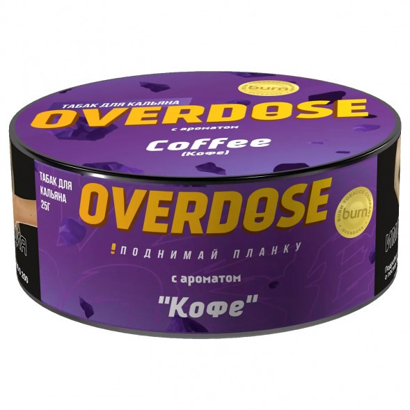 Табак Overdose - Coffee (Кофе, 25 грамм) купить в Самаре