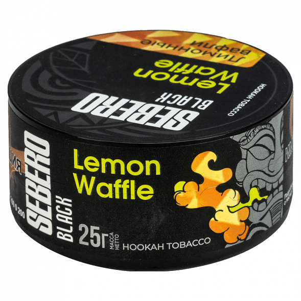 Табак Sebero Black - Lemon Waffle (Лимонные Вафли, 25 грамм) купить в Самаре