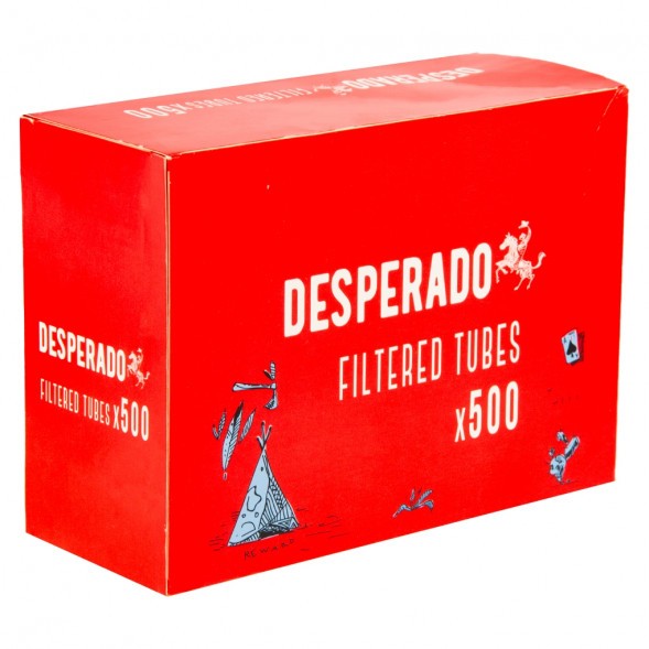 Гильзы сигаретные Desperado - 84x15 мм (500 штук) купить в Самаре