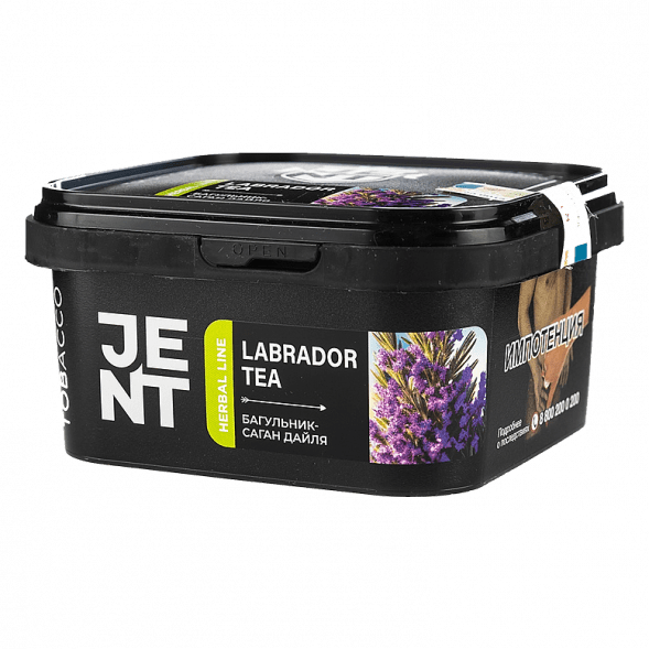 Табак Jent - Labrador Tea (Багульник и Саган Дайля, 200 грамм) купить в Самаре