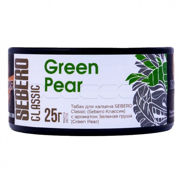 Табак Sebero - Green Pear (Зелёная Груша, 25 грамм) купить в Самаре