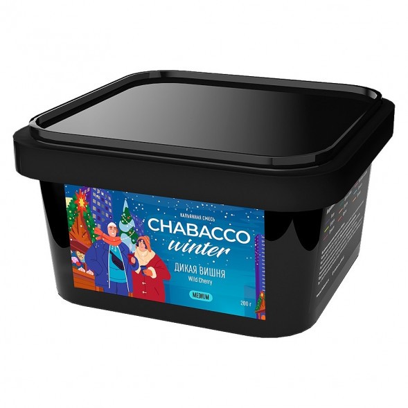 Смесь Chabacco MEDIUM - Wild Cherry (Дикая Вишня, 200 грамм) купить в Самаре