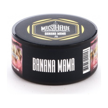 Табак Must Have - Banana Mama (Банана Мама, 25 грамм) купить в Самаре