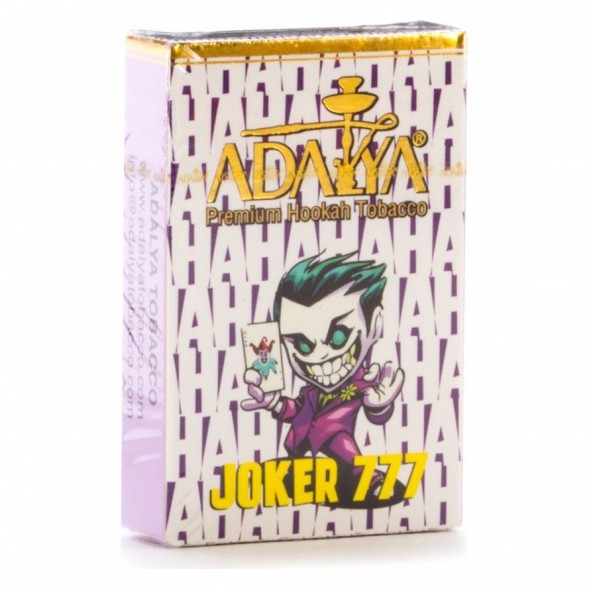 Табак Adalya - Joker 777 (Джокер, 50 грамм, Акциз) купить в Самаре