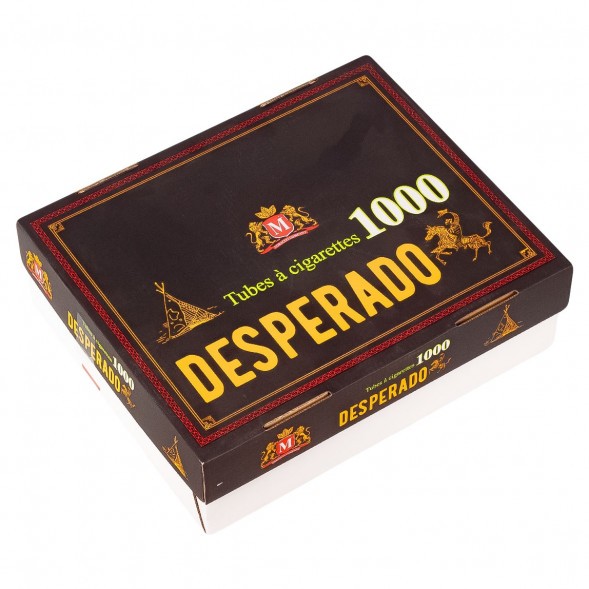 Гильзы сигаретные Desperado - 84x15 мм (карт. коробка, 1000 штук) купить в Самаре