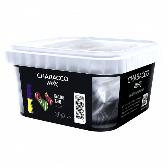 Смесь Chabacco MIX MEDIUM - Sour Jelly (Кислое Желе, 200 грамм) купить в Самаре