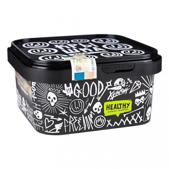 Табак Хулиган - Healthy (Имбирь и Лимон, 200 грамм) купить в Самаре