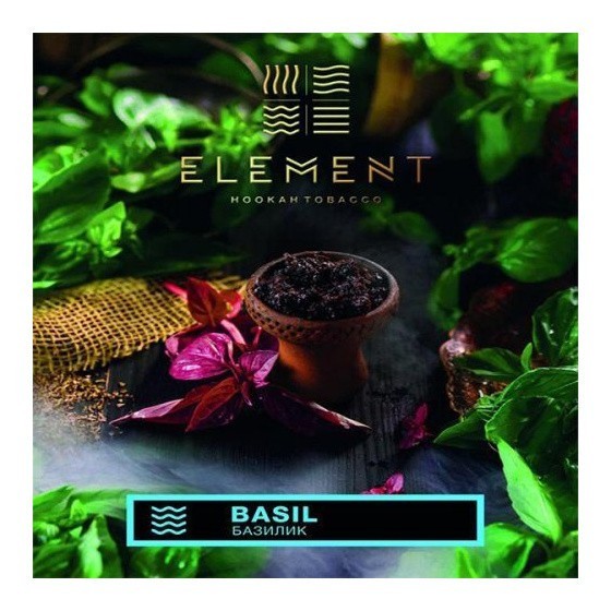 Табак Element Вода - Basil (Базилик, 100 грамм) купить в Самаре