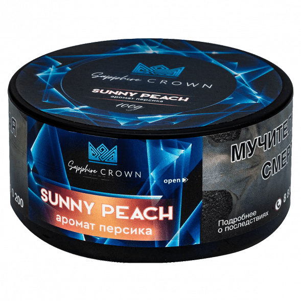 Табак Sapphire Crown - Sunny Peach (Персик, 100 грамм) купить в Самаре