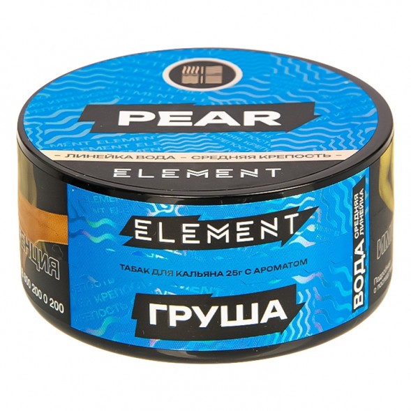 Табак Element Вода - Pear NEW (Груша, 25 грамм) купить в Самаре