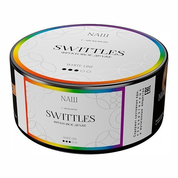 Табак NАШ WHITE - Swittles (100 грамм) купить в Самаре
