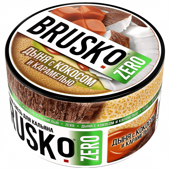 Смесь Brusko Zero - Дыня с Кокосом и Карамелью (250 грамм) купить в Самаре