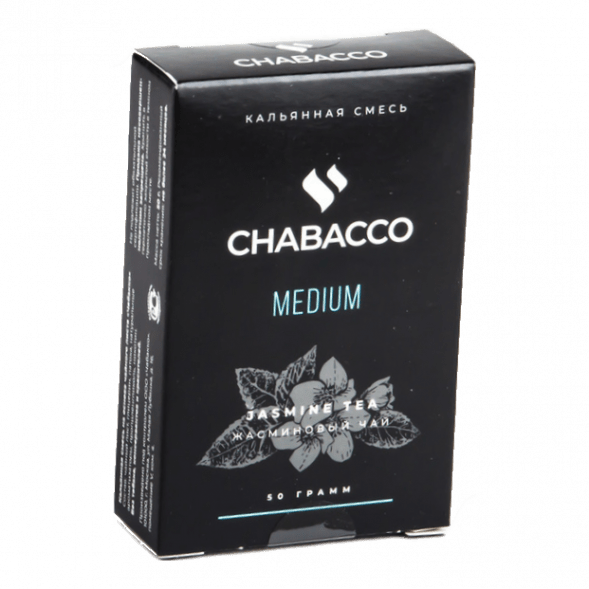 Смесь Chabacco MEDIUM - Jasmine Tea (Жасминовый Чай, 50 грамм) купить в Самаре