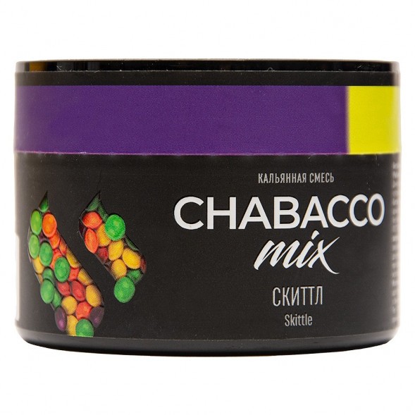 Смесь Chabacco MIX MEDIUM - Skittle (Скиттл, 40 грамм) купить в Самаре