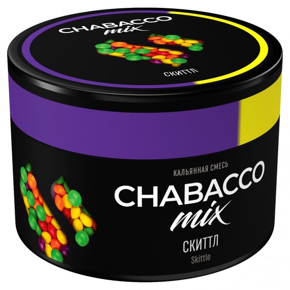 Смесь Chabacco MIX MEDIUM - Skittle (Скиттл, 40 грамм) купить в Самаре