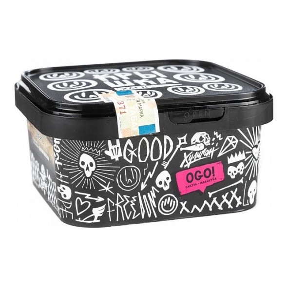 Табак Хулиган - OGO! (Сакура и Маракуйя, 200 грамм) купить в Самаре