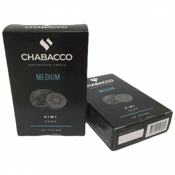 Смесь Chabacco MEDIUM - Kiwi (Киви, 50 грамм) купить в Самаре