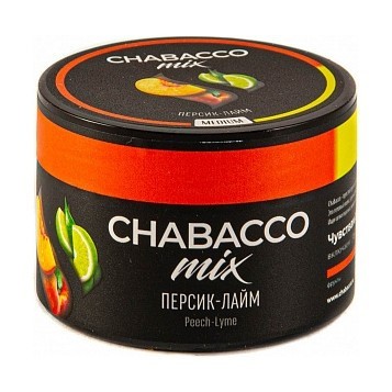 Смесь Chabacco MIX MEDIUM - Peach Lime (Персик - Лайм, 40 грамм) купить в Самаре
