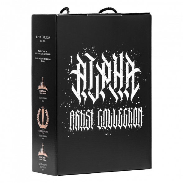 Кальян Alpha Hookah - Model X Artist Collection Black Matte (без колбы) купить в Самаре