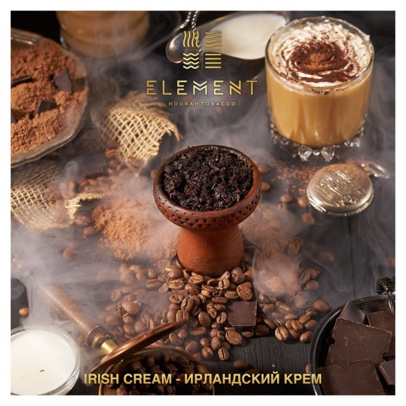 Табак Element Вода - Irish Cream (Ирландский Крем, 100 грамм) купить в Самаре