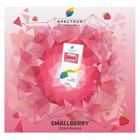 Табак Spectrum - Smallberry (Земляника, 25 грамм) купить в Самаре