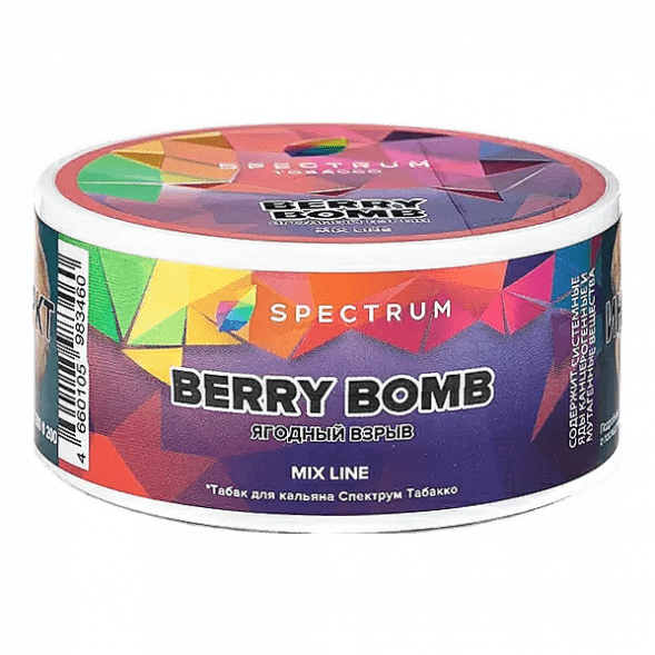 Табак Spectrum Mix Line - Berry Bomb (Ягодный Взрыв, 25 грамм) купить в Самаре
