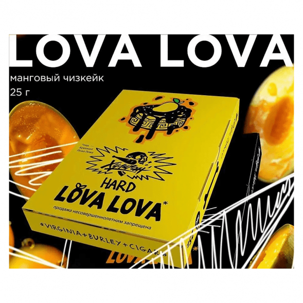 Табак Хулиган Hard - LOVA LOVA (Манговый Чизкейк, 25 грамм) купить в Самаре