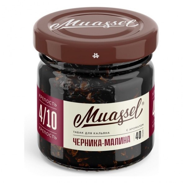 Табак Muassel Strong - Черника-Малина (40 грамм) купить в Самаре