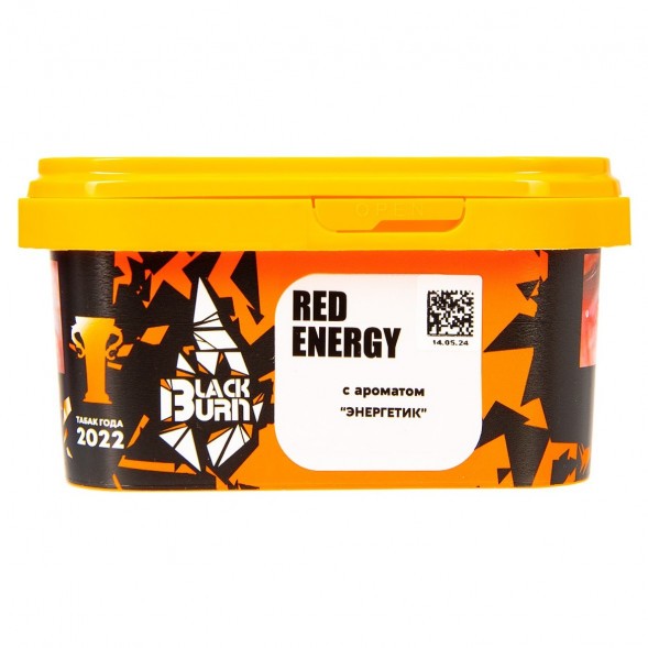 Табак BlackBurn - Red Energy (Энергетик, 200 грамм) купить в Самаре