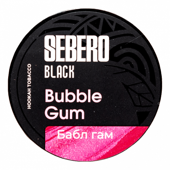 Табак Sebero Black - Bubble Gum (Бабл Гам, 25 грамм) купить в Самаре