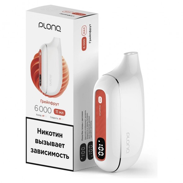 PLONQ MAX - Грейпфрут (6000 затяжек) купить в Самаре