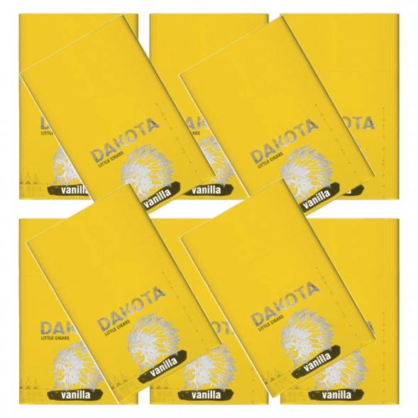 Сигариллы Dakota - Vanilla (блок 10 пачек) купить в Самаре
