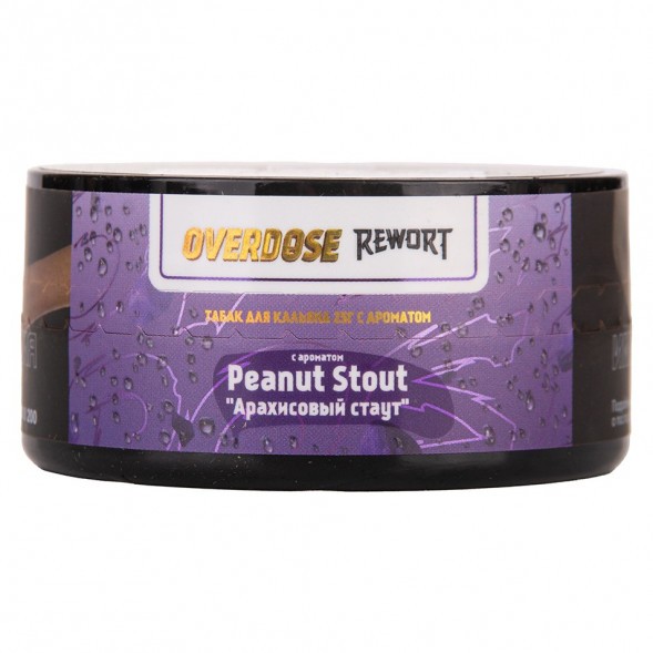 Табак Overdose - Peanut Stout (Арахисовый Стаут, 25 грамм) купить в Самаре