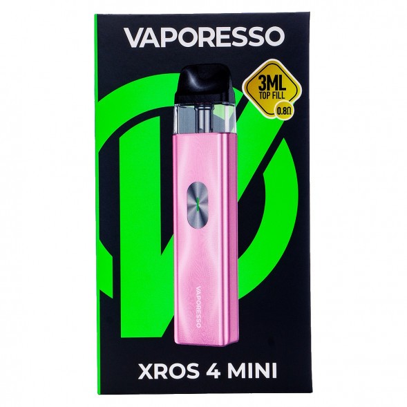 Электронная сигарета Vaporesso XROS 4 Mini - Ice Pink (Розовый Лёд) купить в Самаре