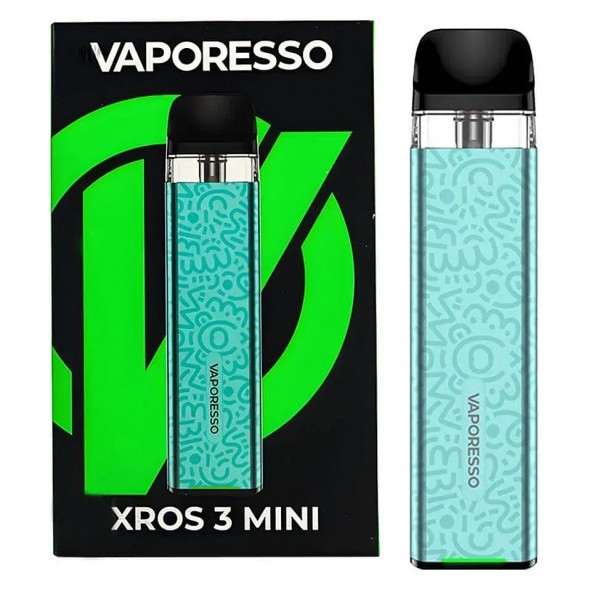 Электронная сигарета Vaporesso XROS 3 Mini - Aqua Green купить в Самаре
