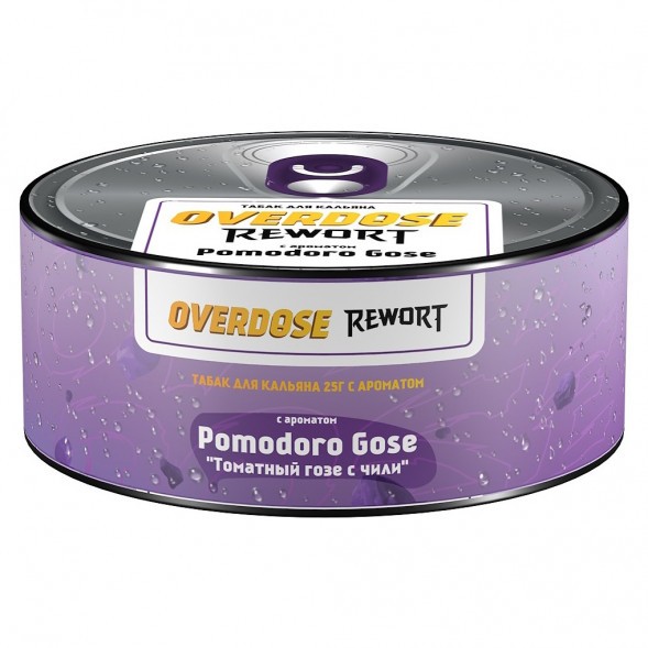 Табак Overdose - Pomodoro Gose (Томатный Гозе с Чили, 25 грамм) купить в Самаре